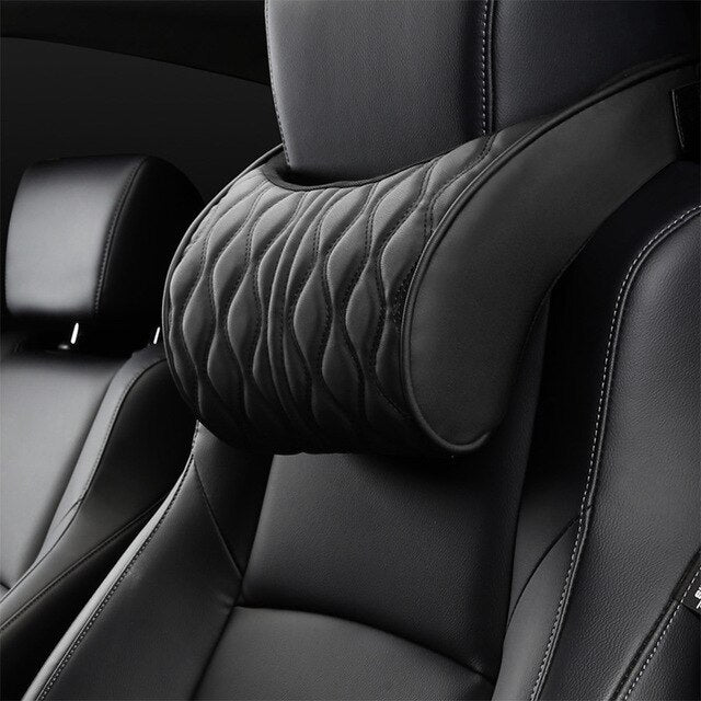 Car headrest, car neck pillow, backrest, car seat, universal car lumbar support set - Zerotron