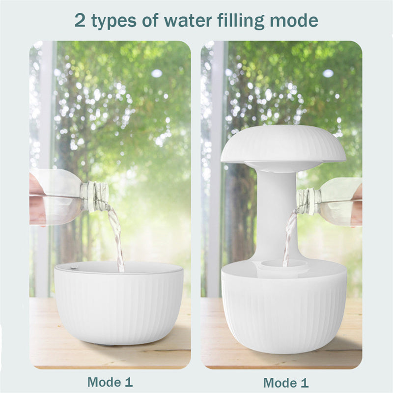 Anti-gravity Air Humidifier Mute Countercurrent Humidifier Levitating Water Drops Cool Mist Maker Fogger Relieve Fatigue - Zerotron