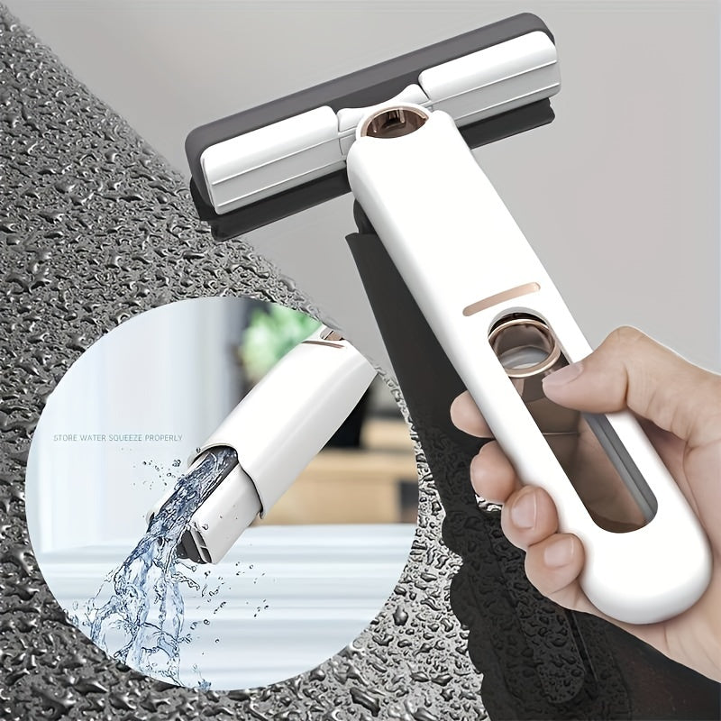 New Portable Self-NSqueeze Mini Mop, Lazy Hand Wash-Free Strong Absorbent Mop Multifunction Portable Squeeze Cleaning Mop Desk Window Glass Cleaner Kitchen Car Sponge Cleaning Mop Home Cleaning Tools - Zerotron