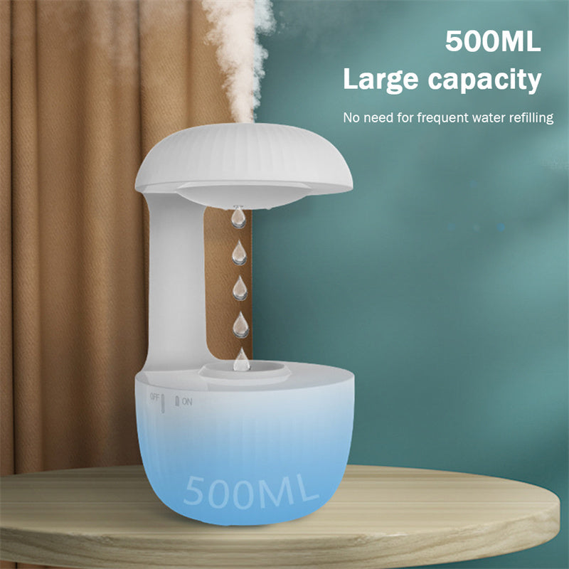 Anti-gravity Air Humidifier Mute Countercurrent Humidifier Levitating Water Drops Cool Mist Maker Fogger Relieve Fatigue - Zerotron